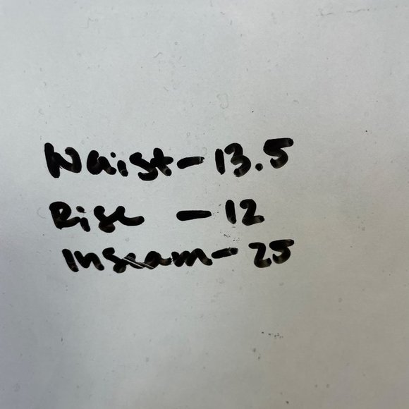 Rails Woman's Sz S Blue and White Striped Linen Blend Pull On Straight Leg - Picture 8 of 8